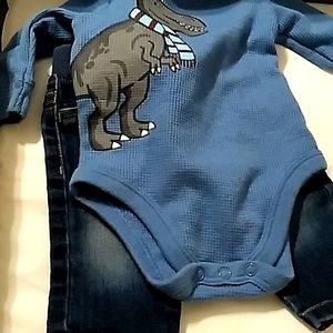 Garanimals,0-3 months, light blue and denim